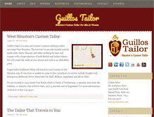 Tablet Screenshot of houstoncustomtailor.com